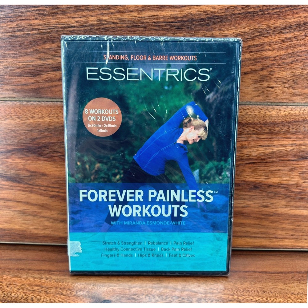 Essentrics Forever Painless Workouts DVD Set Miranda Esmonde-White New Sealed